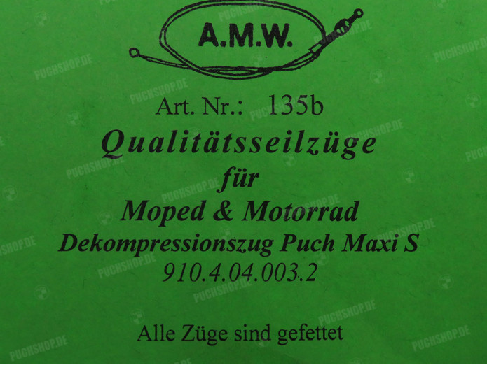 Cable Puch Maxi S decompression cable A.M.W.